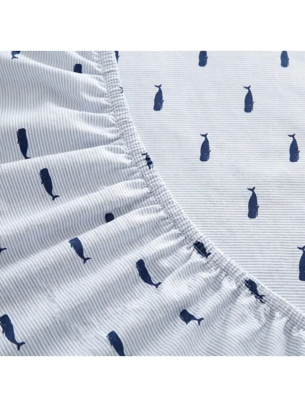 Queen Cotton Percale Sheet Set with Matching Pillowcases - Soft, Breathable